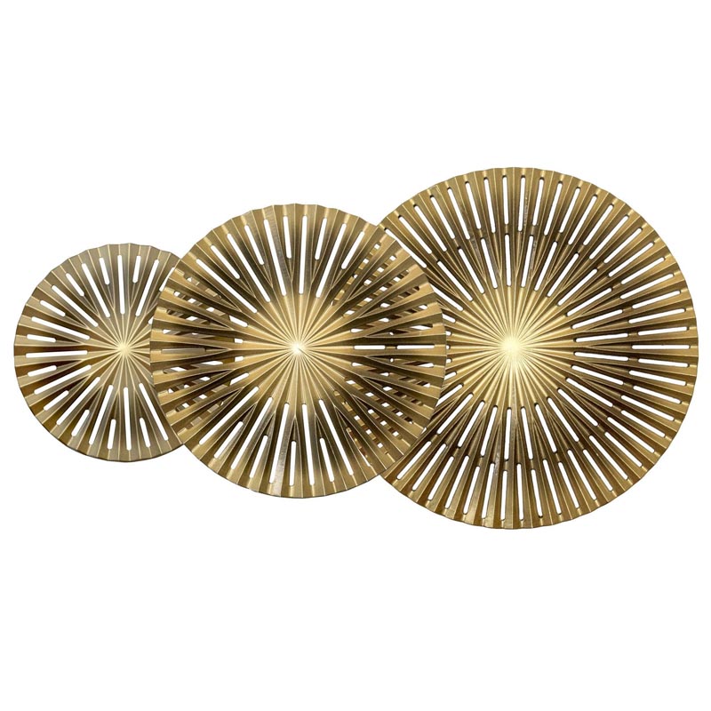 Арт-объект Apollo Brown and Gold Wall Plaque Disc gap 3 Золотой Коричневый Арт-объект Apollo Brown and Gold Wall Plaque Disc gap 3 Золотой Коричневый в Челябинске | Loft Concept