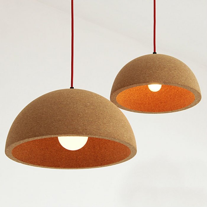 Подвесной светильник Cork Semisphere Пробка Подвесной светильник Cork Semisphere Пробка в Челябинске | Loft Concept
