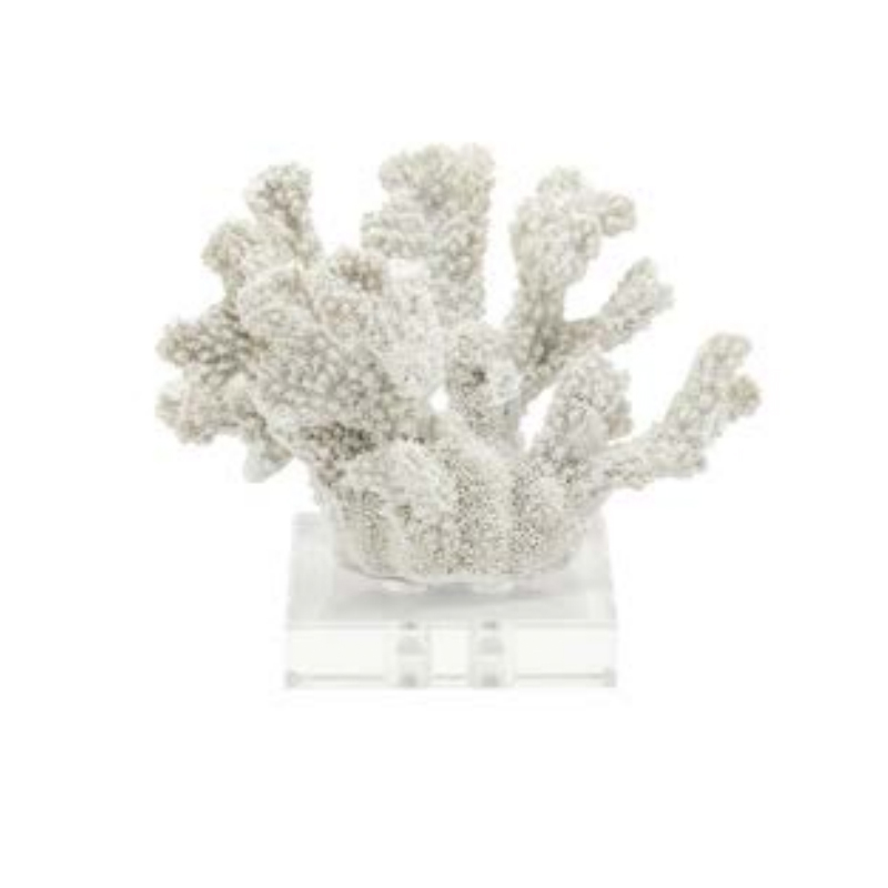 Статуэтка White Coral 12 Белый Прозрачный в Челябинске | Loft Concept 