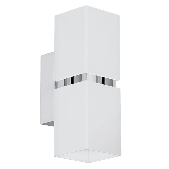 Бра Lestor double square chrome white Белый Хром Бра Lestor double square chrome white Белый Хром в Челябинске | Loft Concept