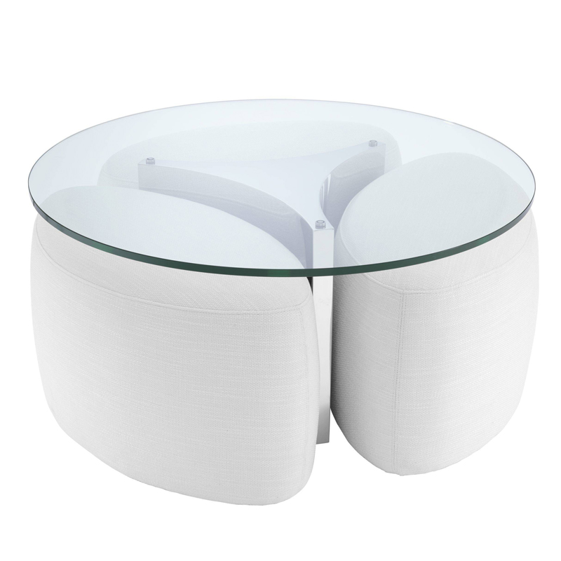 Кофейный стол Eichholtz Coffee Table Modus stainless steel Белый Прозрачный Нержавеющая сталь Кофейный стол Eichholtz Coffee Table Modus stainless steel Белый Прозрачный Нержавеющая сталь в Челябинске | Loft Concept