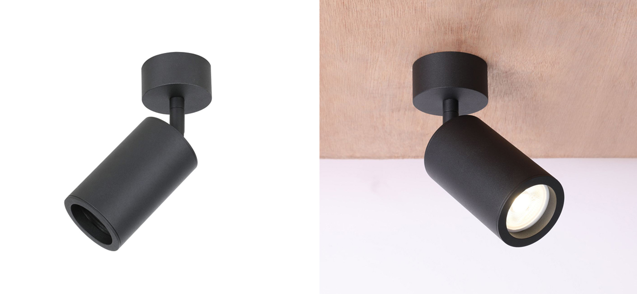Накладной поворотный спот Modern Spot Black - фото
