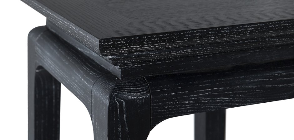 Консольный столик Black Curved Tall Консольный столик Black Curved Tall - Loft-Concept в Челябинске