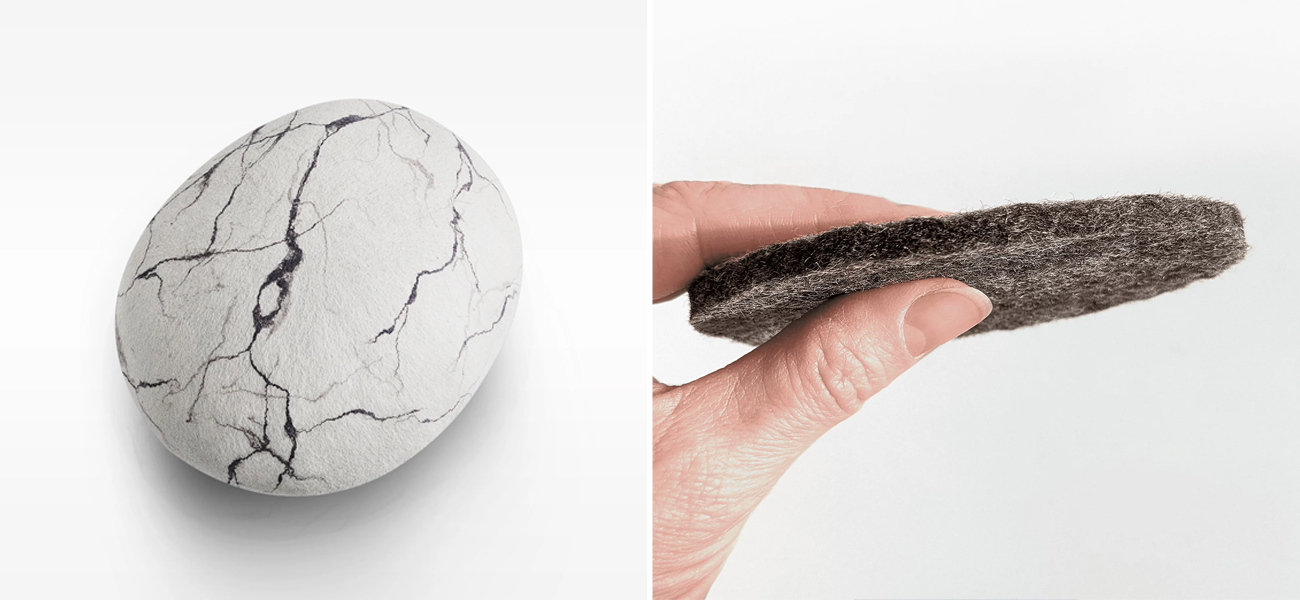 Пуф Белый Мрамор - фото №1