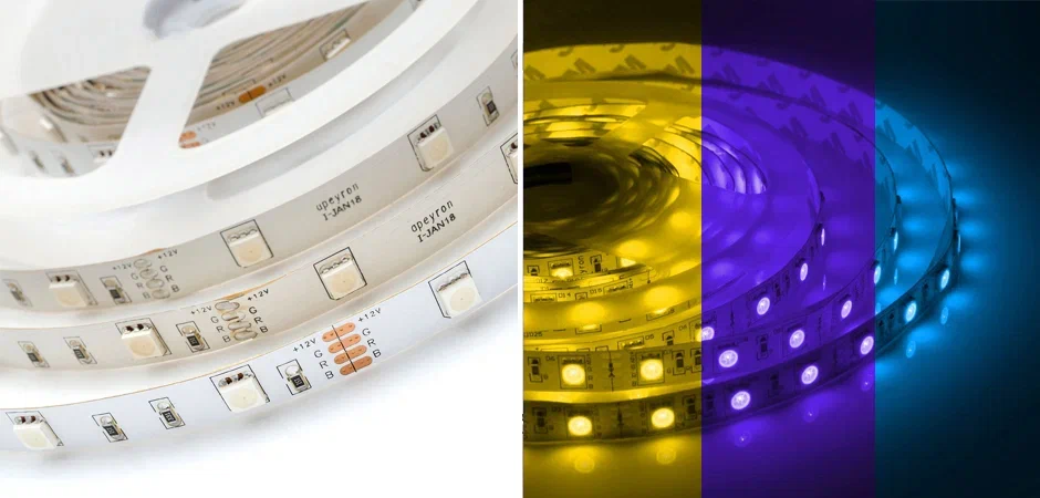 Светодиодная лента 7,2W/m 30LED/m 5050SMD разноцветная 5M Светодиодная лента 7,2W/m 30LED/m 5050SMD разноцветная 5M - Loft-Concept в Челябинске