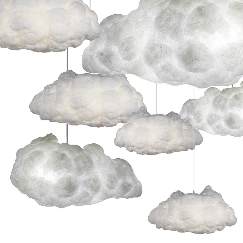 Подвесной светильник Облако Cloud Pendant Light Белый Подвесной светильник Облако Cloud Pendant Light Белый в Челябинске | Loft Concept