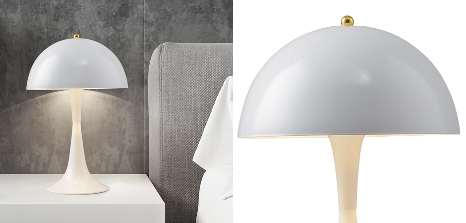 Настольная лампа Walter Table Lamp white Настольная лампа Walter Table Lamp white - Loft-Concept в Челябинске