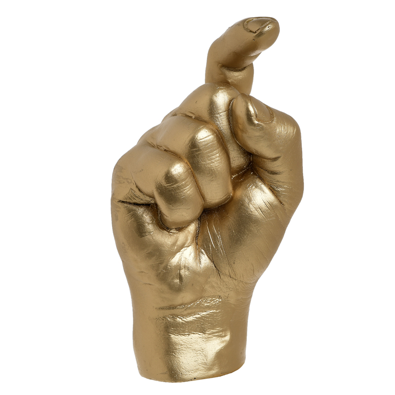 Статуэтка Golden Hand Золотой Статуэтка Golden Hand Золотой в Челябинске | Loft Concept