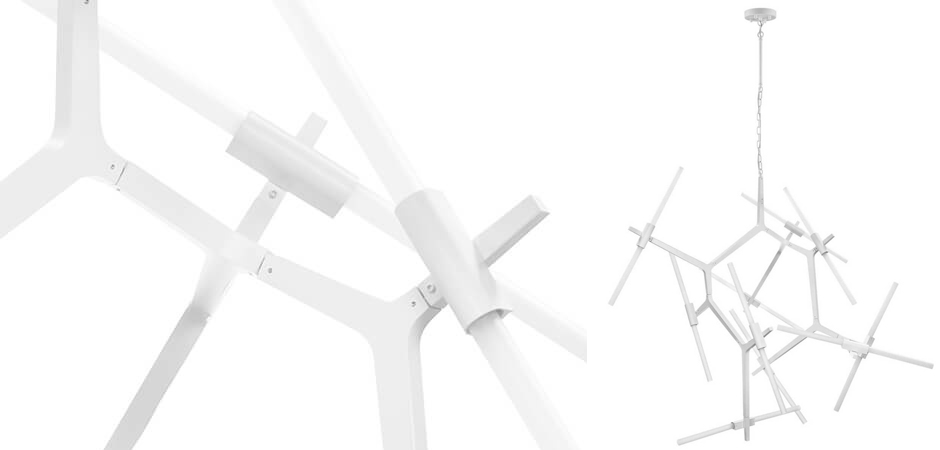 Люстра Агнес Chandelier White 20 Люстра Агнес Chandelier White 20 - Loft-Concept в Челябинске