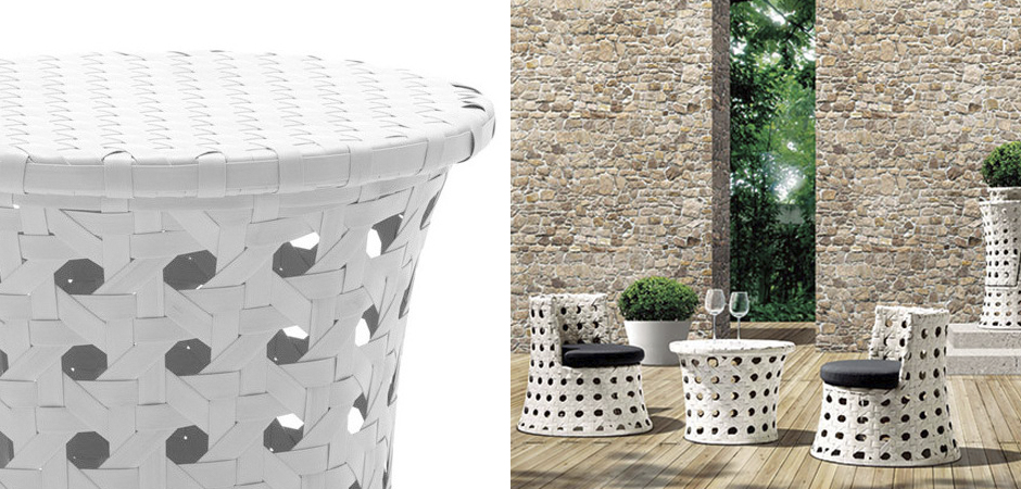Кофейный стол White Braid Coffee Table Кофейный стол White Braid Coffee Table - Loft-Concept в Челябинске