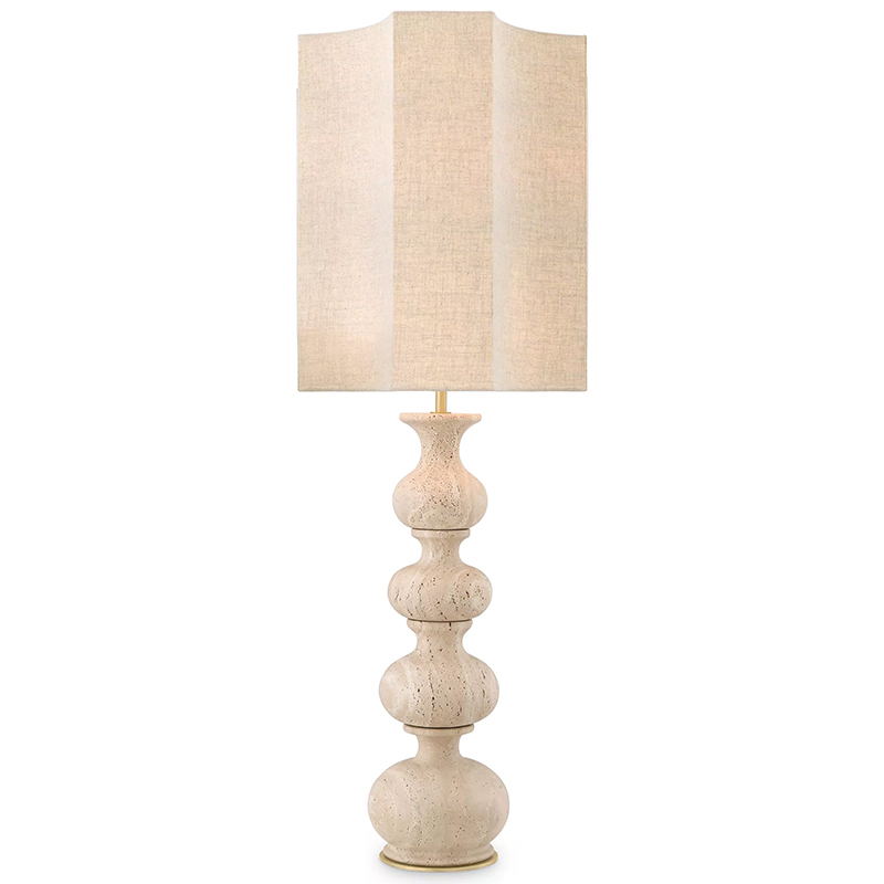 Настольная лампа Eichholtz Table Lamp Mabel Бежевый Настольная лампа Eichholtz Table Lamp Mabel Бежевый в Челябинске | Loft Concept