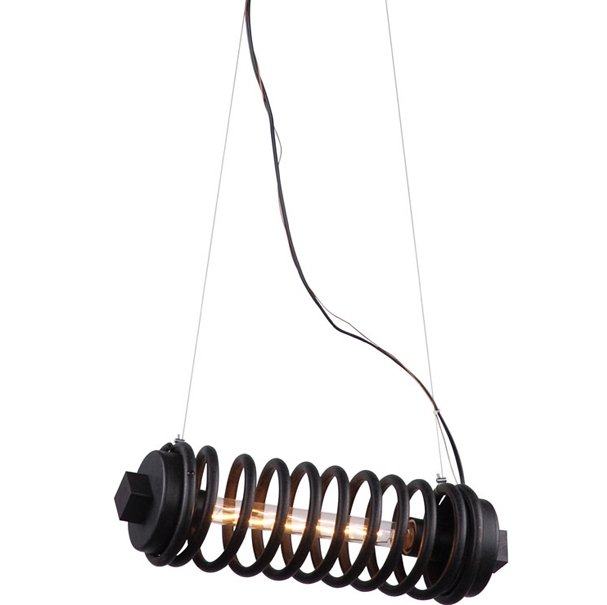 Подвесной светильник Loft Spring Pendant Черный Подвесной светильник Loft Spring Pendant Черный в Челябинске | Loft Concept