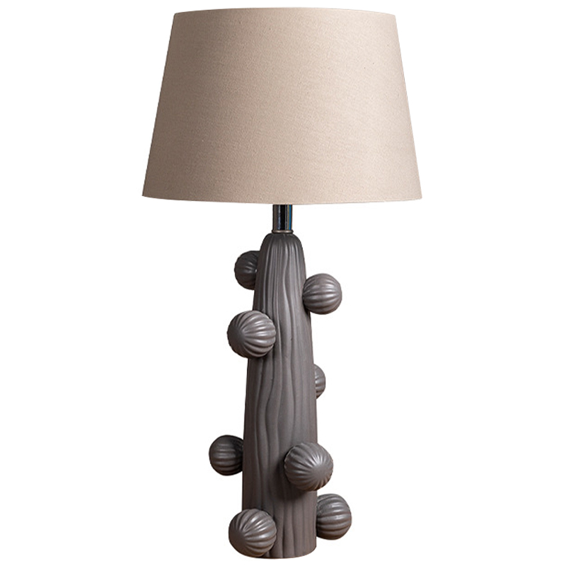 Настольная лампа Molecule Table Lamp Grey Серый Бежевый в Челябинске | Loft Concept 