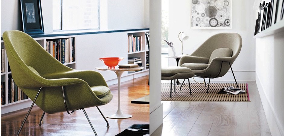 Кресло Womb Chair and Ottoman Кресло Womb Chair and Ottoman - Loft-Concept в Челябинске