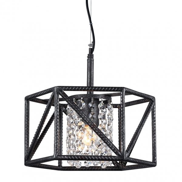 Подвесной светильник Loft Reinforcement Pendant Черный Подвесной светильник Loft Reinforcement Pendant Черный в Челябинске | Loft Concept