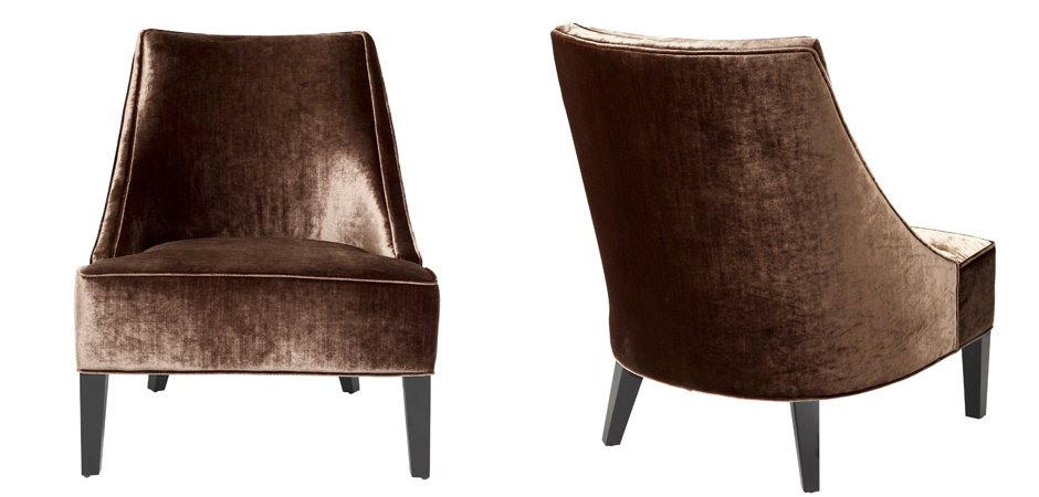 Кресло Eichholtz Chair Dulwich Aegean orange Кресло Eichholtz Chair Dulwich Aegean orange - Loft-Concept в Челябинске