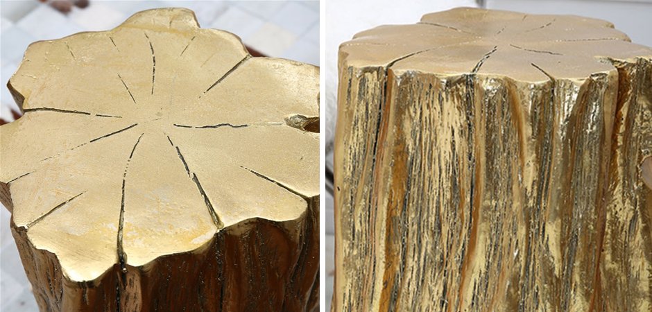Стол приставной Stump Gold Стол приставной Stump Gold - Loft-Concept в Челябинске
