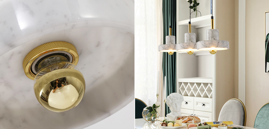 Люстра Tom Dixon Stone Pendant White 3 Люстра Tom Dixon Stone Pendant White 3 - Loft-Concept в Челябинске