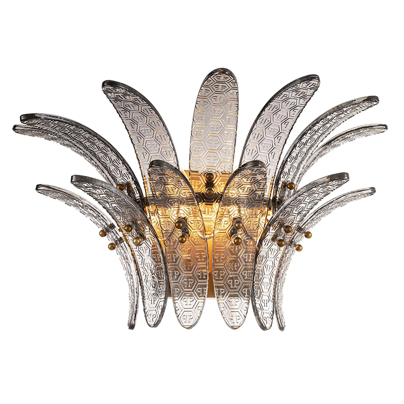 Бра Philipp Plein Wall Lamp Bel Air Серый Бра Philipp Plein Wall Lamp Bel Air Серый в Челябинске | Loft Concept