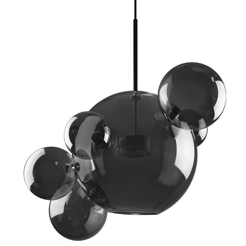 Подвесной светильник Giopato & Coombes 06 Bubble smoky Дымчатый (Smoke) в Челябинске | Loft Concept 