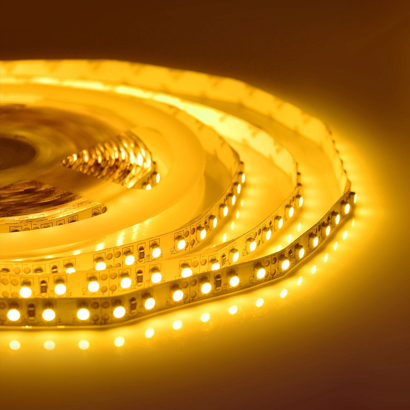 Светодиодная лента 4,8W/m 60LED/m 3528SMD желтый Белый Светодиодная лента 4,8W/m 60LED/m 3528SMD желтый Белый в Челябинске | Loft Concept