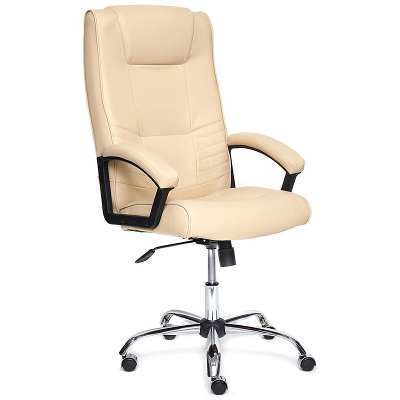 Кресло Gabriel Eco-Leather chair Бежевый Кресло Gabriel Eco-Leather chair Бежевый в Челябинске | Loft Concept