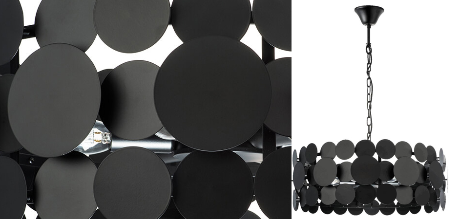 Люстра Black Matte Disk D60 Люстра Black Matte Disk D60 - Loft-Concept в Челябинске