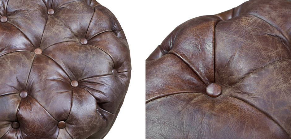 Пуф Loft Leather Buttons Пуф Loft Leather Buttons - Loft-Concept в Челябинске