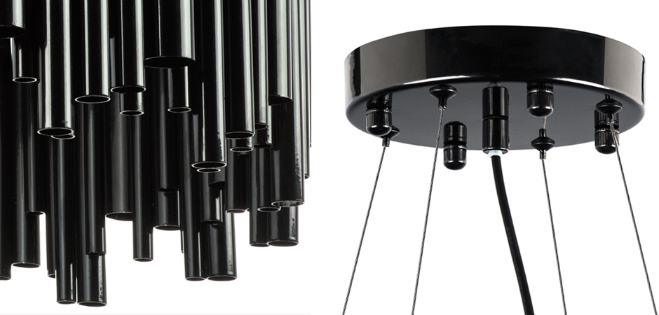 Люстра Delightfull Brubeck Chandelier Black Oval Люстра Delightfull Brubeck Chandelier Black Oval - Loft-Concept в Челябинске