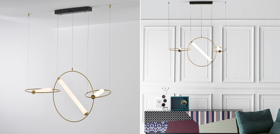 Люстра Diagonal Rings Люстра Diagonal Rings - Loft-Concept в Челябинске