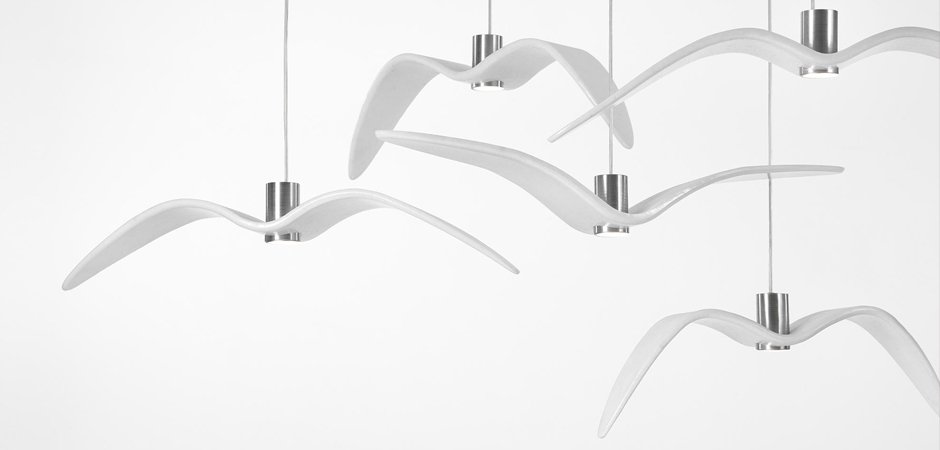 Подвесной светильник Brokis Night Birds white Подвесной светильник Brokis Night Birds white - Loft-Concept в Челябинске
