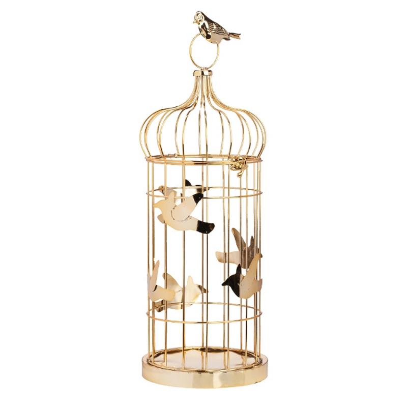 Подсвечник Bird Cage Золотой Подсвечник Bird Cage Золотой в Челябинске | Loft Concept