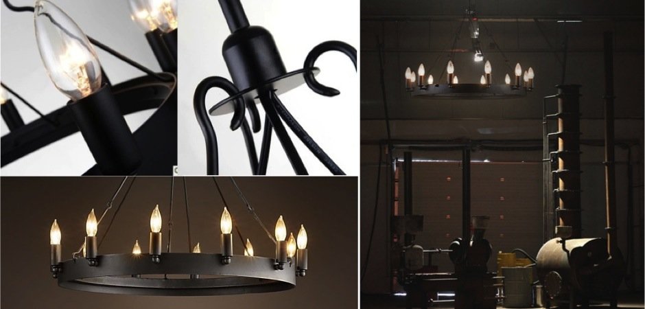 Люстра Camino Round Chandelier Люстра Camino Round Chandelier - Loft-Concept в Челябинске
