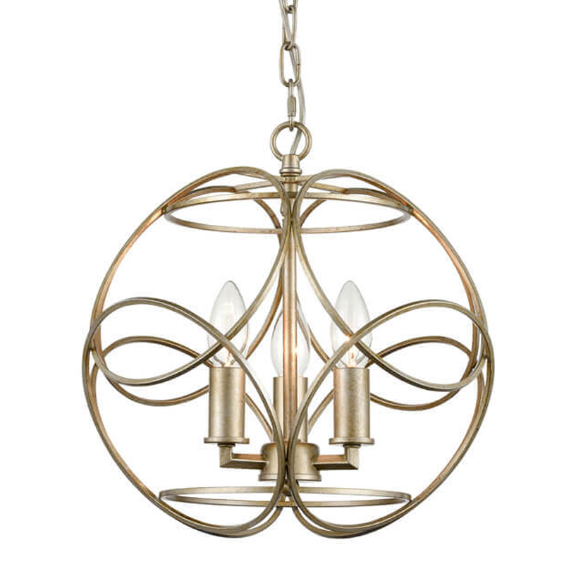 Люстра Wrought Pendant lamp Шампань Винтаж в Челябинске | Loft Concept 