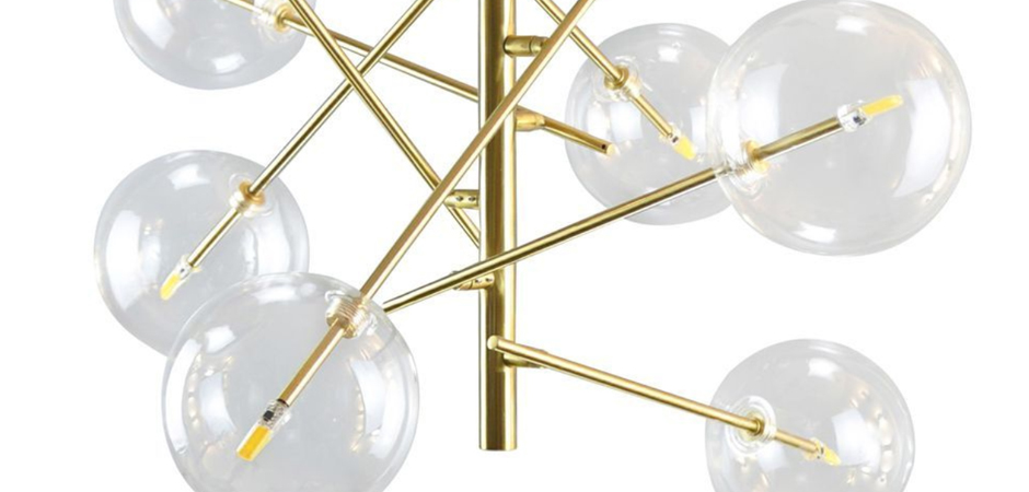 Люстра Gallotti & Radice Bolle Рanging Lamp 8 плафонов Люстра Gallotti & Radice Bolle Рanging Lamp 8 плафонов - Loft-Concept в Челябинске