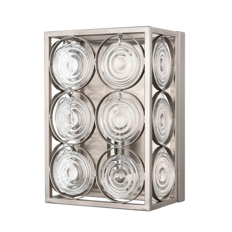 Бра Edalina Sconce nickel satin Никель Сатин Бра Edalina Sconce nickel satin Никель Сатин в Челябинске | Loft Concept