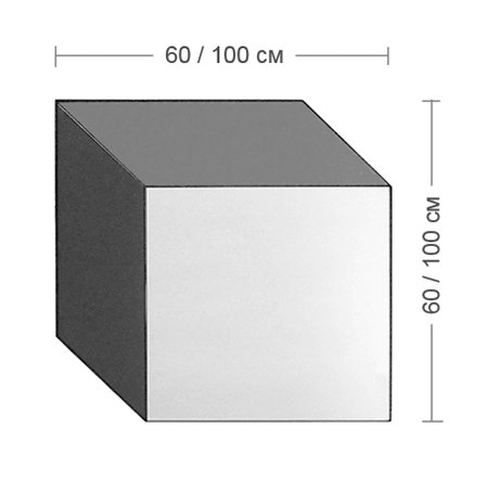 Зеркало Куб Bower Cube Shape Mirror Зеркало Куб Bower Cube Shape Mirror в Челябинске