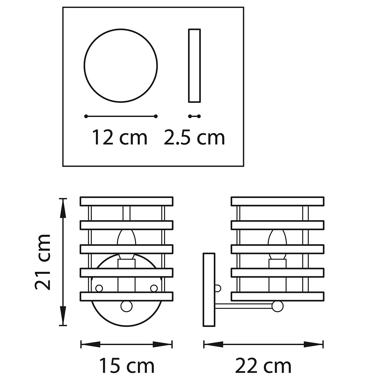 Бра Gold Stripes Sconces в Челябинске