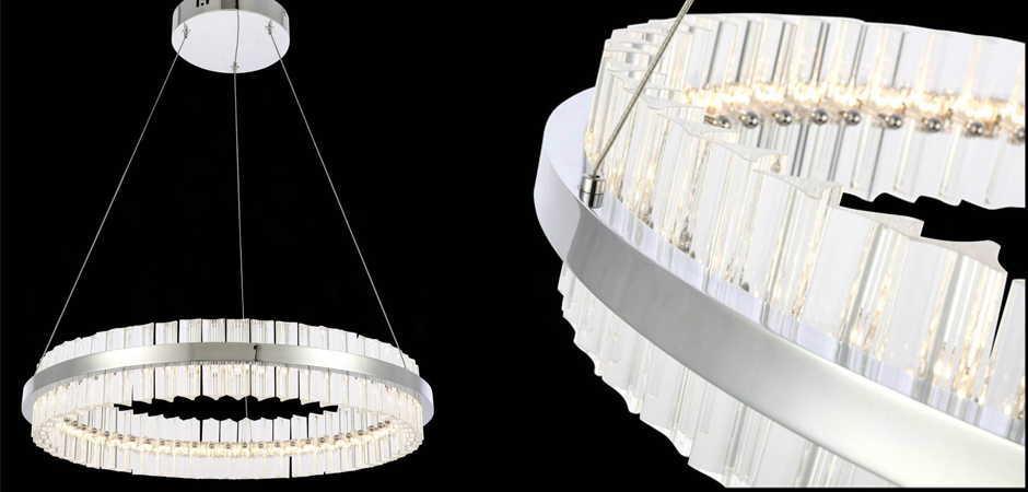 Люстра Ring Horizontal Chrome Люстра Ring Horizontal Chrome - Loft-Concept в Челябинске