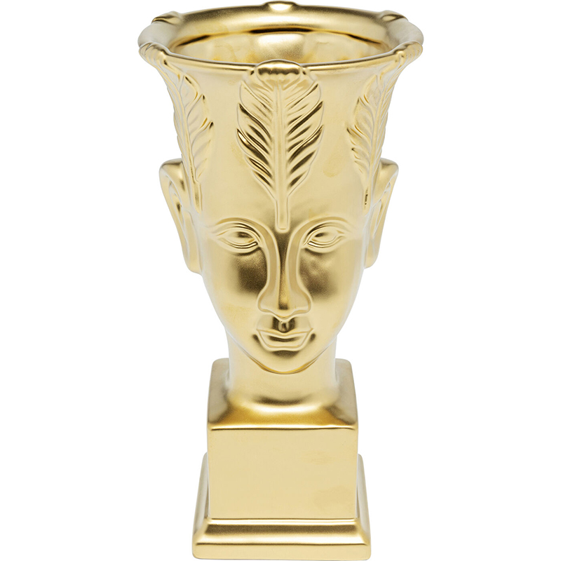 Ваза Golden Face Vase 31 Золотой Ваза Golden Face Vase 31 Золотой в Челябинске | Loft Concept