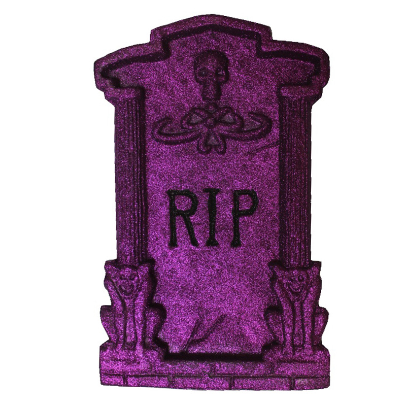 Аксессуар для Хэллоуина Надгробие R.I.P. Фиолетовый Аксессуар для Хэллоуина Надгробие R.I.P. Фиолетовый в Челябинске | Loft Concept