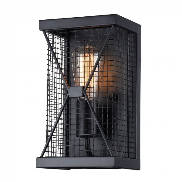 Бра Mosquitoes Caster Bra Square Черный Бра Mosquitoes Caster Bra Square Черный в Челябинске | Loft Concept