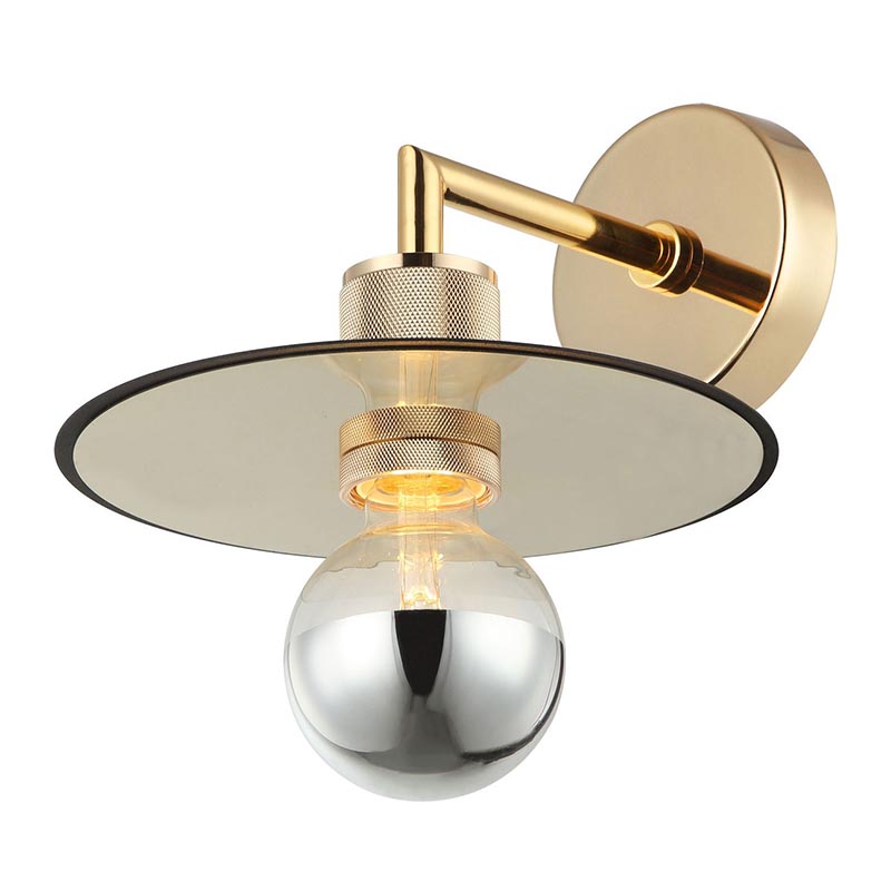 Бра Bruno Hat Gold Wall Lamp Золотой Бра Bruno Hat Gold Wall Lamp Золотой в Челябинске | Loft Concept