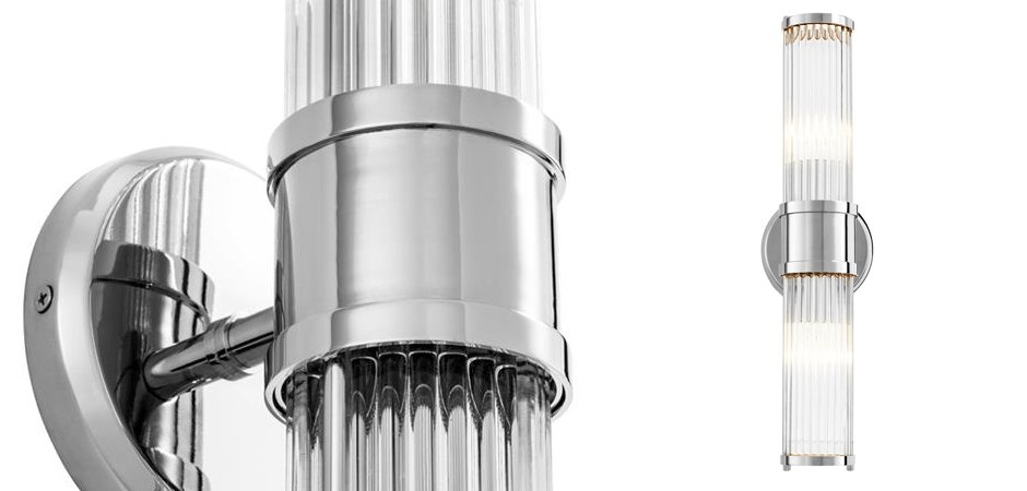 Бра Wall Lamp Claridges Double Nickel Бра Wall Lamp Claridges Double Nickel - Loft-Concept в Челябинске