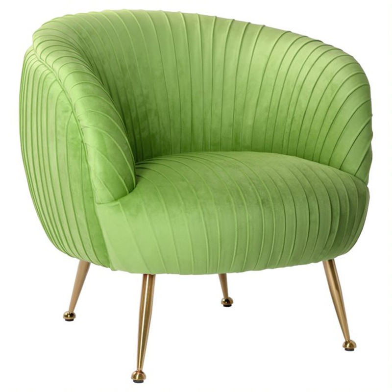 Кресло SOUFFLE CHAIR green матовое золото Зеленый Кресло SOUFFLE CHAIR green матовое золото Зеленый в Челябинске | Loft Concept