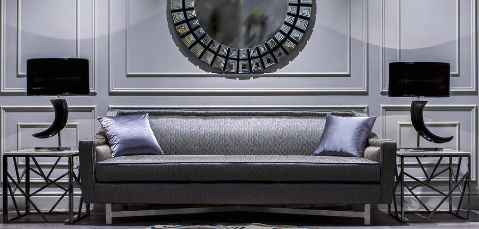 Приставной стол Serene Furnishing Chrome Marble Top Side Table Приставной стол Serene Furnishing Chrome Marble Top Side Table - Loft-Concept в Челябинске