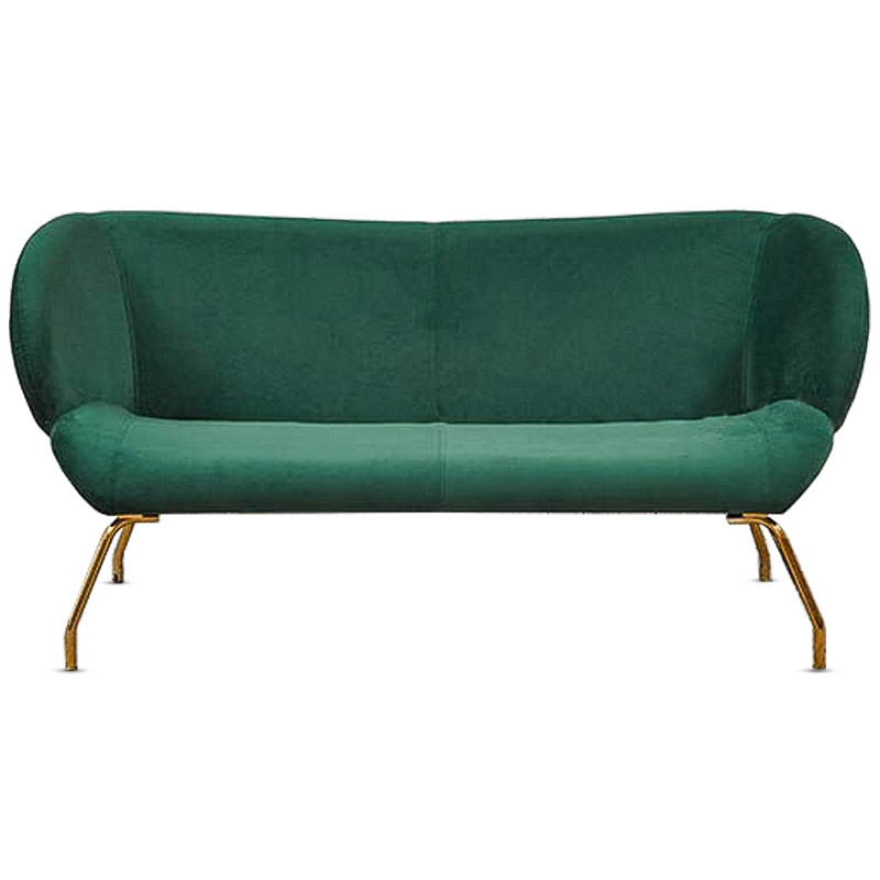 Диван Branca Sofa Изумрудный Глянцевое золото Диван Branca Sofa Изумрудный Глянцевое золото в Челябинске | Loft Concept