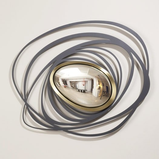 Зеркало Herve Van der Straeten Miroir Nebuleuse Золотой Черный Зеркало Herve Van der Straeten Miroir Nebuleuse Золотой Черный в Челябинске | Loft Concept