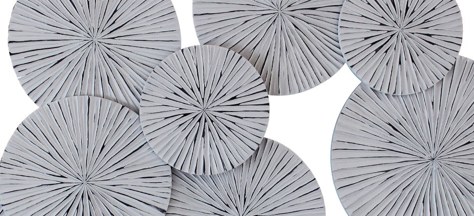 Арт-объект Apollo Gray Wall Plaque Disc Арт-объект Apollo Gray Wall Plaque Disc - Loft-Concept в Челябинске