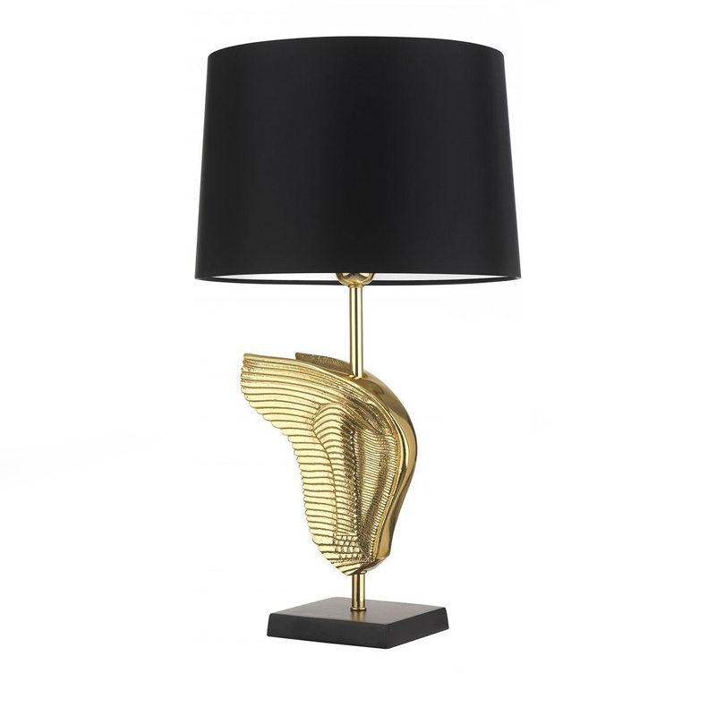 Настольная лампа Hermes Wings Table lamp Латунь Черный Настольная лампа Hermes Wings Table lamp Латунь Черный в Челябинске | Loft Concept